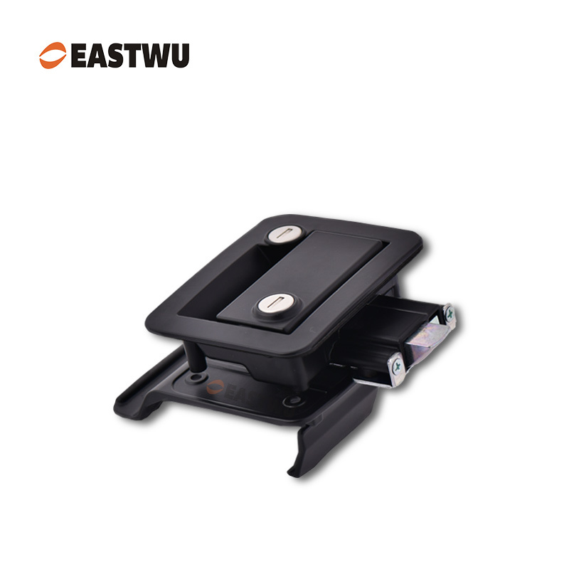 Matt Black Keyed Different Caravan Door Lock
