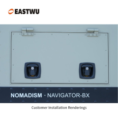 Matt Black Zinc Alloy Off-road RV Toolbox Lock