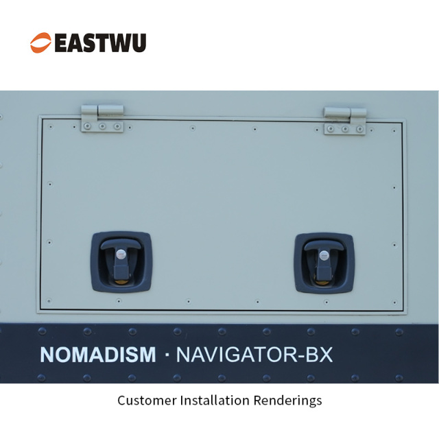 Matt Black Zinc Alloy Off-road RV Toolbox Lock