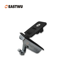 Matt Black Keyed Different Trailer Tool Box Small Compression Lock Cut Out 70*25mm