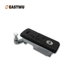 Matt Black Keyed Different Trailer Tool Box Small Compression Lock Cut Out 70*25mm