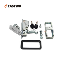 Chrome Keyed Different Trailer Tool Box Small Compression Lock Cut Out 70*25mm