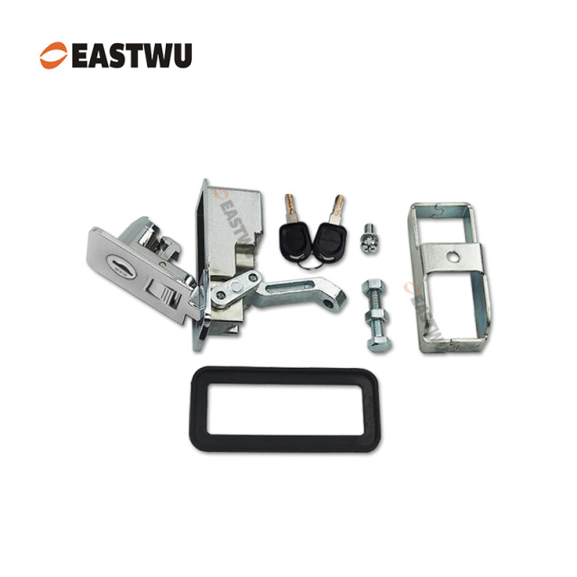 Chrome Keyed Different Trailer Tool Box Small Compression Lock Cut Out 70*25mm