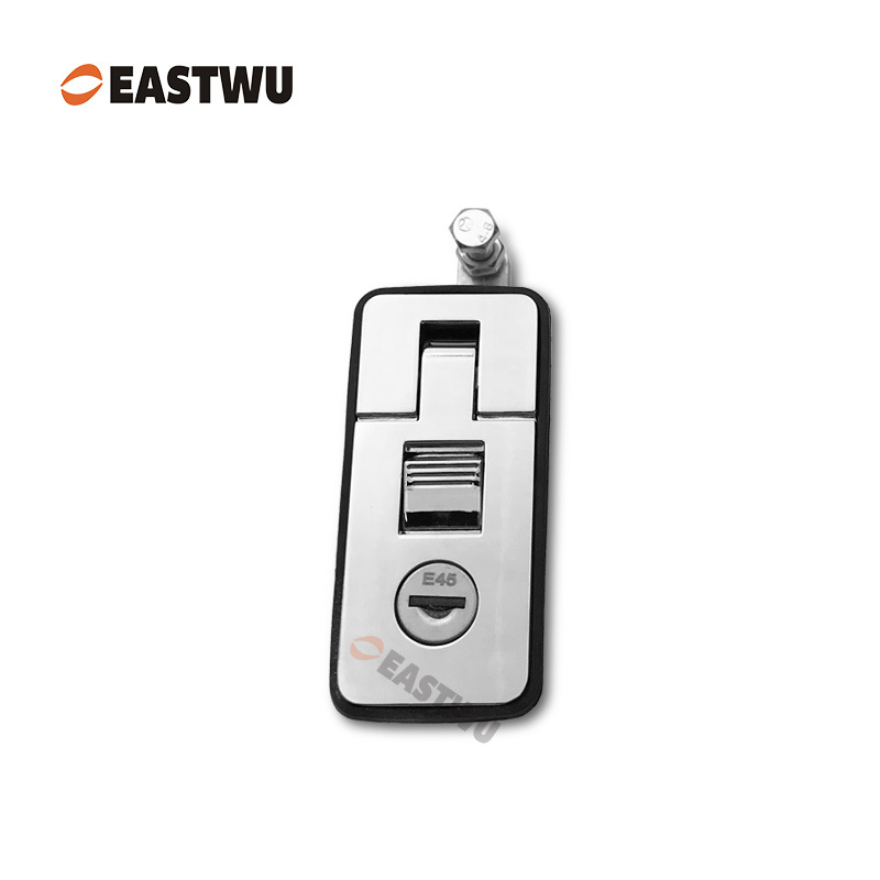Chrome Keyed Different Trailer Tool Box Small Compression Lock Cut Out 70*25mm