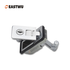 Chrome Keyed Different Trailer Tool Box Large Compression Lock Cut Out 95*45mm