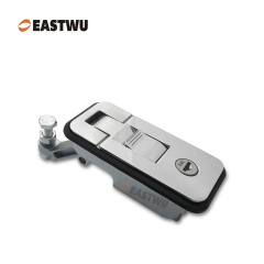 Chrome Keyed Different Trailer Tool Box Large Compression Lock Cut Out 95*45mm