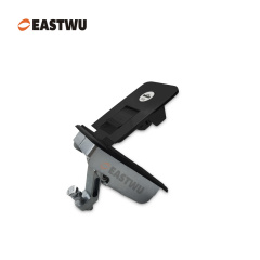 Matt Black Keyed Different Trailer Tool Box Large Compression Lock Cut Out 95*45mm