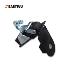 Matt Black Trailer Tool Box Round Type Compression Lock Cut Out 91*36mm