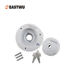 White RV Water System Filler PP Material Cut Out φ82mm