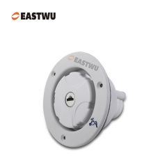 White RV Water System Filler PP Material Cut Out φ82mm