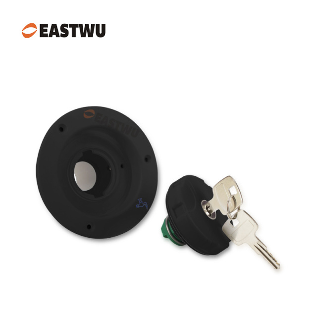 Black RV Water System Filler PP Material Cut Out φ82mm