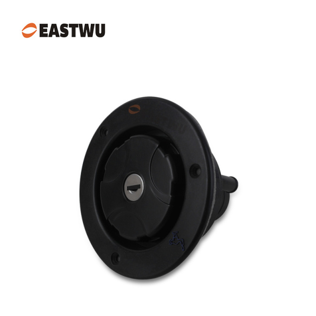 Black RV Water System Filler PP Material Cut Out φ82mm