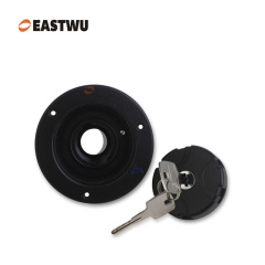 Black RV Water System Filler PP Material Cut Out φ82mm