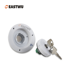 White RV Water System Filler PP Material Cut Out φ82mm