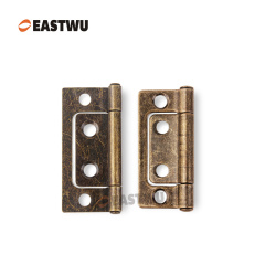 Antique Brass Carbon Steel 2 Inch Mini Hinge Thickness 1.2mm 51*38mm