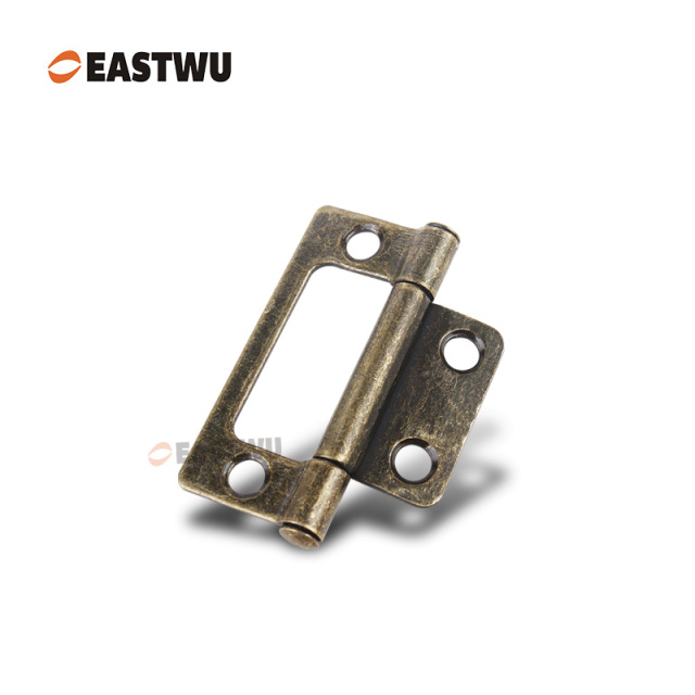 Antique Brass Carbon Steel 2 Inch Mini Hinge Thickness 1.2mm 51*38mm