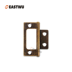Antique Brass Carbon Steel 2 Inch Mini Hinge Thickness 1.2mm 51*38mm
