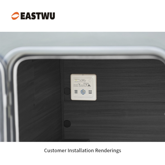 Caravan RV Motorhome Furniture Cabinet Plastic Connector Black D26mm