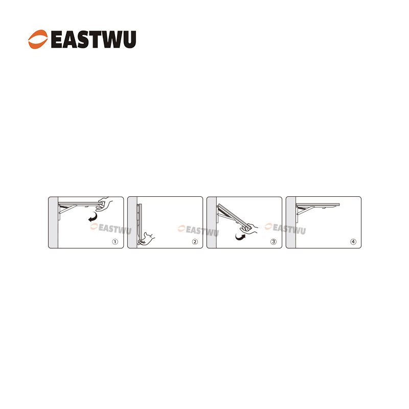 Chrome Shelf Supports Length 450mm(18")