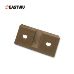 Brown Triangle Type RV Caravan Motorhome Furniture Connector Accessories For Wooden Furniture Corner Fastener-4 Holes Interior Accessories For Vehicle
