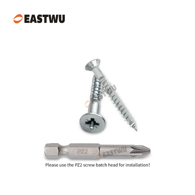 SupaChip Hospa Pozidrive Countersunk Screws 4.5X40mm