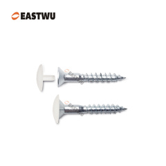 White Stemfix Caps Low-profile Stem Caps for SupaChip Screws Press-Fit Cover Caps