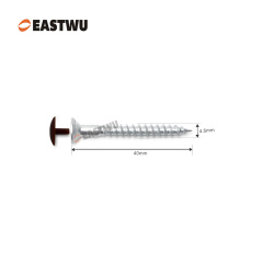 SupaChip Hospa Pozidrive Countersunk Screws 4.5X40mm