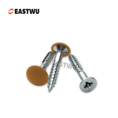 Brown Stemfix Caps Low-profile Stem Caps for SupaChip Screws Press-Fit Cover Caps for Caravan Furniture