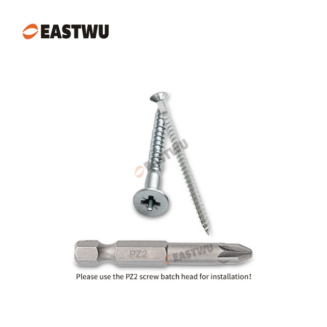 SupaChip Screws 4.5X65mm Hospa Pozidrive Countersunk Screws