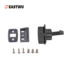 Matt Black Metal Locking Mechanism Cut Out:φ19mm