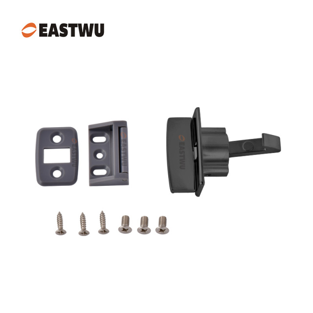 Matt Black Metal Locking Mechanism Cut Out:φ19mm