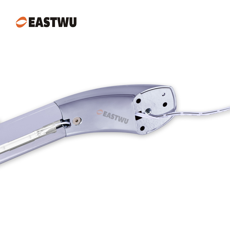 Lightweight Full Metal Caravan Motorhome Exterior LED Grab Rail Entry Door Handles Pearl Chrome Plated High Quality