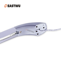 Lightweight Full Metal Caravan Motorhome Exterior LED Grab Rail Entry Door Handles Pearl Chrome Plated High Quality