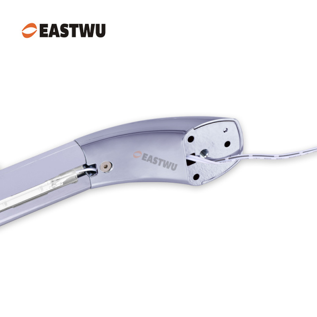 Lightweight Full Metal Caravan Motorhome Exterior LED Grab Rail Entry Door Handles Pearl Chrome Plated High Quality