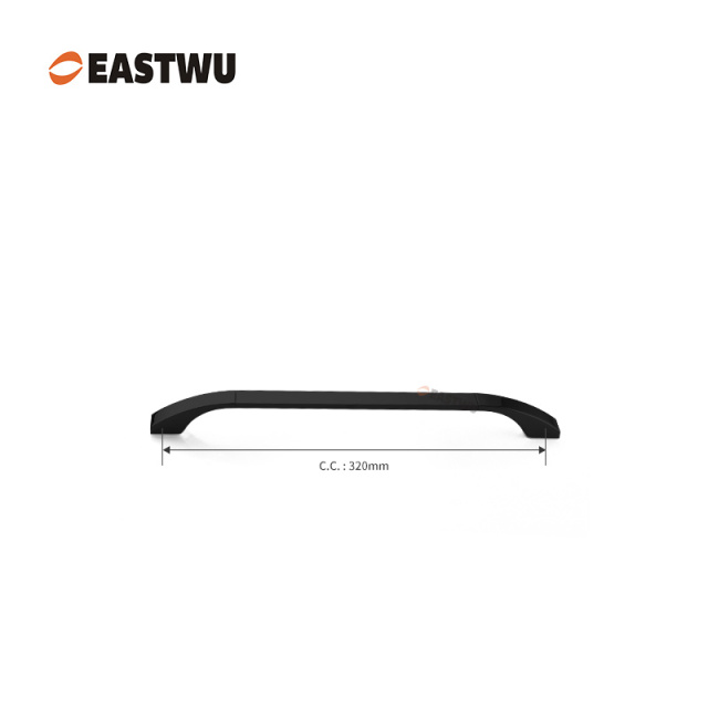 320mm Matt Black Drawer & Cabinet Long Handle