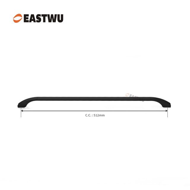 512mm Matt Black Drawer & Cabinet Long Handle