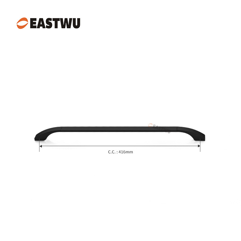 416mm Matt Black Drawer & Cabinet Long Handle