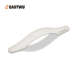 Brushed Nickel Drawer & Cabinet Door Metal Handle （Overall Length 206.6mm,C.C. 128 mm）