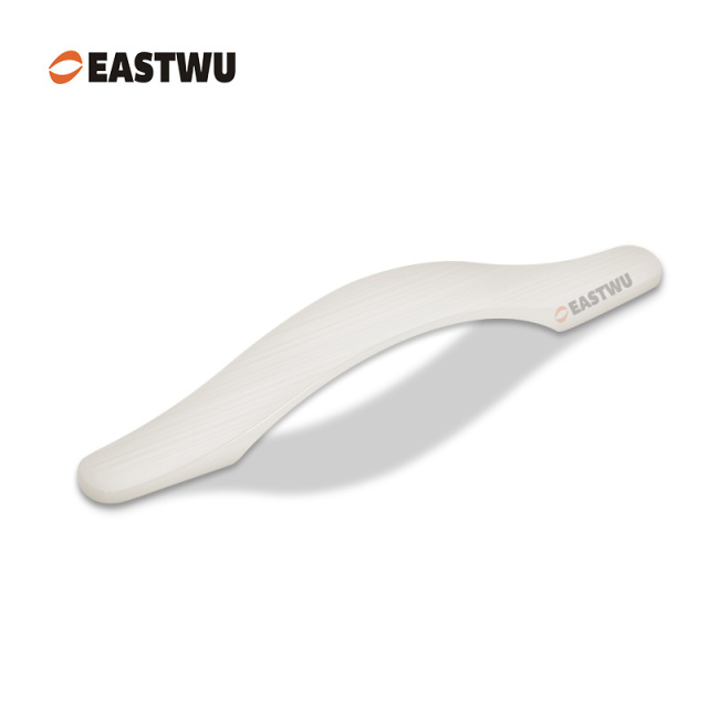 Brushed Nickel Drawer & Cabinet Door Metal Handle （Overall Length 206.6mm,C.C. 128 mm）