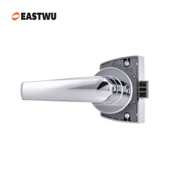 Chrome Caravan RV Camper Motorhome Toilet Washroom Door Handles Locks - Lightweight Aluminum Alloy, Durable & Secure