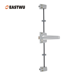 Pearl Chrome Caravan RV Motorhome Trailer Toilet room Washroom lock with 3 point locking Mechanism Lightweight Aluminum Alloy