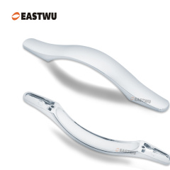 Chrome Drawer & Cabinet Door Metal Handle（Overall Length 206.6mm,C.C. 128 mm）