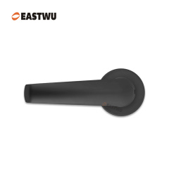 Premium Caravan RV Camper Motorhome Trailer Toilet Washroom Interior Door Handles Locks - Lightweight Aluminum Alloy Matt Black