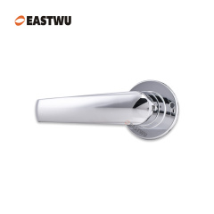 Caravan RV Motorhome WashroomToilet Room Lock with 3-Point Locking Mechanism – Pearl Chrome Finish, Lightweight Aluminum Alloy