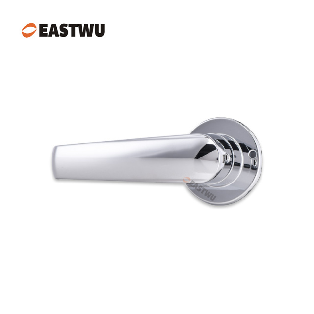 Caravan RV Motorhome WashroomToilet Room Lock with 3-Point Locking Mechanism – Pearl Chrome Finish, Lightweight Aluminum Alloy