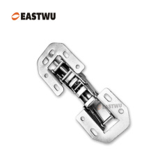 Nickel Ordinary Cabinet Hinge Cold-rolled steel No Drilling Opening Angle 90°