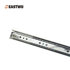 Blue Zinc Three Fold Heavy Duty Drawer Slide Cold-rolled steel Closed Length 250-1800mm （10"-72"）