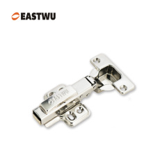 Support arm Nickel Clip-on Soft Close Cabinet Hinge SUS201&SUS304 Full Overlay Opening Angle 105°