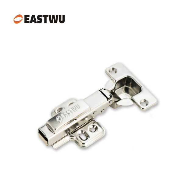 Support arm Nickel Clip-on Soft Close Cabinet Hinge SUS201&SUS304 Full Overlay Opening Angle 105°