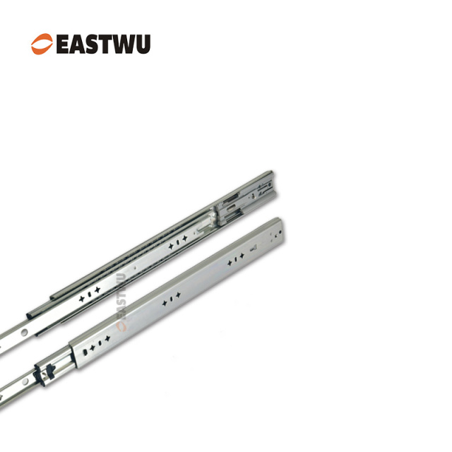 Blue Zinc Three Fold Heavy Duty Soft Close Drawer Slide Cold-rolled steel Closed Length 250-1800mm （10"-72"）